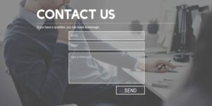 Contact form on your website