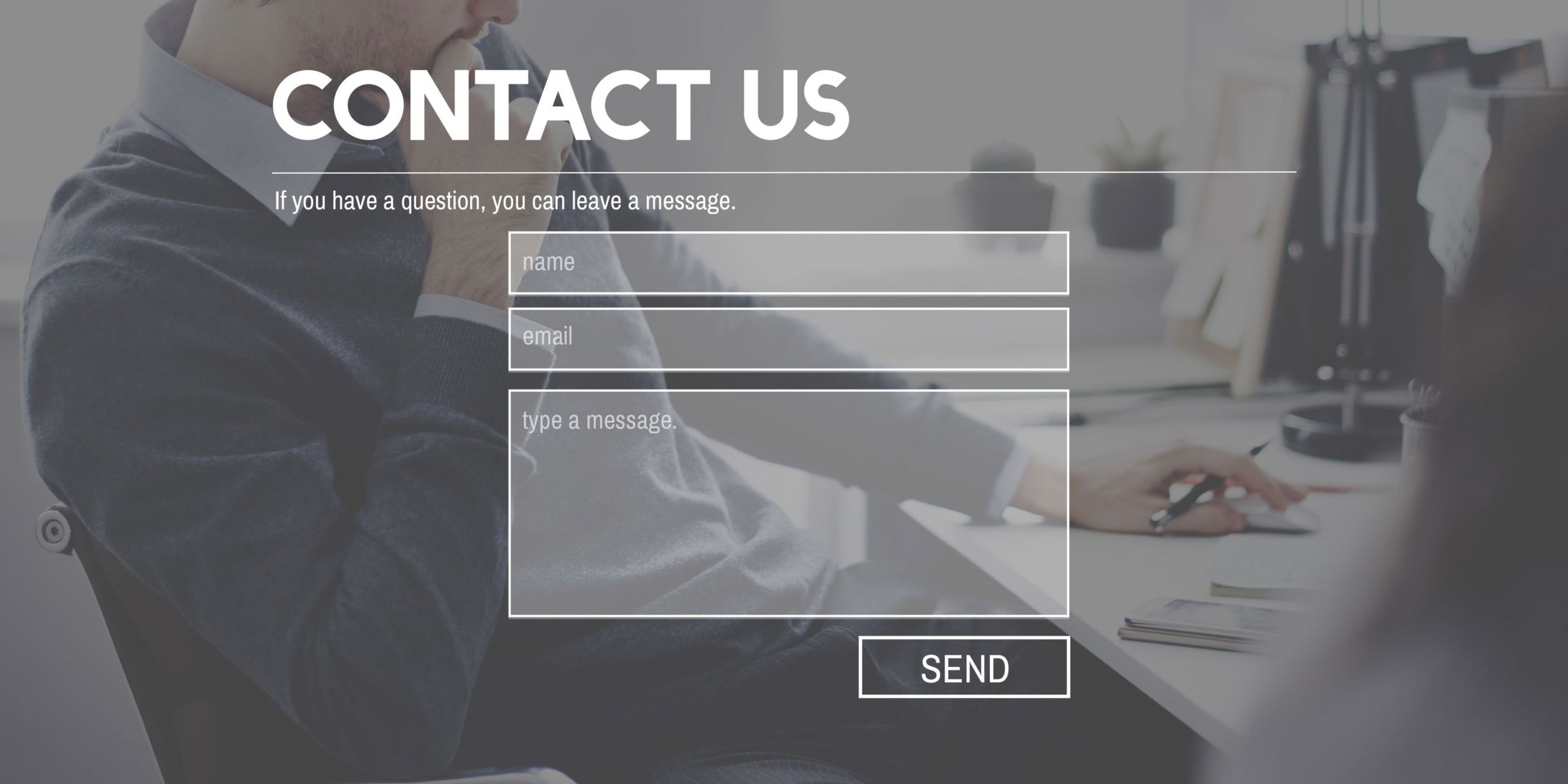 Contact form on your website